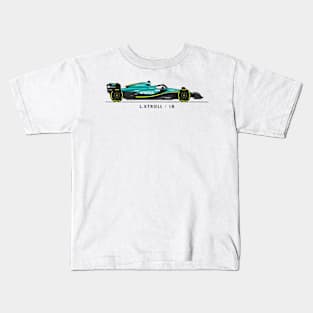 F1  Racing Lance Stroll 18 Aston Martin Fan shirt Kids T-Shirt